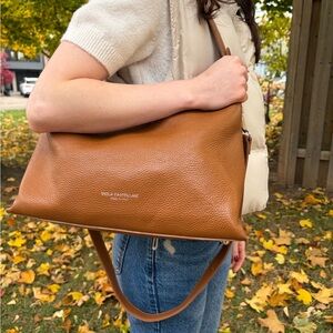 Viola Castellani Milano Genuine Leather Bag – Made in Italy